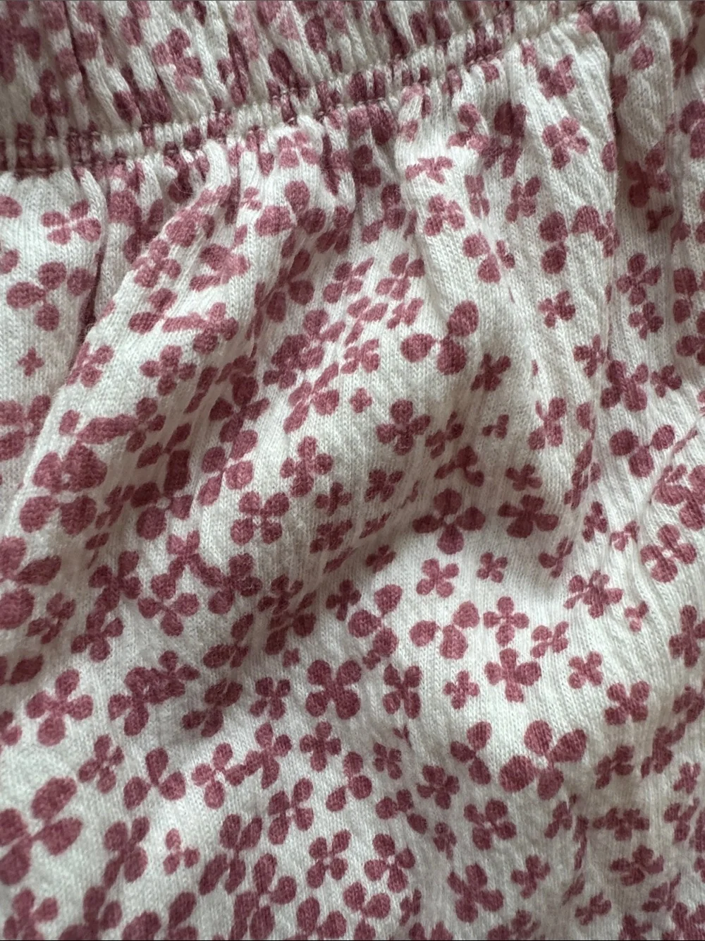 GAP Pink Floral Two-Piece Shorts Set